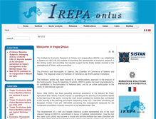 Tablet Screenshot of irepa.org